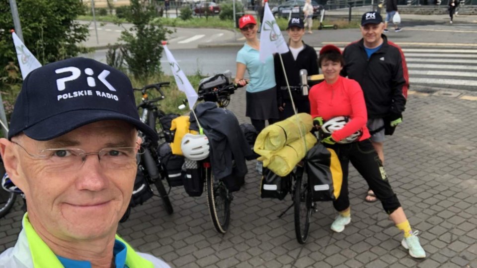 Mariusz Gotowicz na wakacyjnym szlaku. Fot. Mariusz Gotowicz