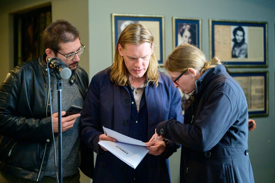 Realizatorzy słuchowiska „Zamach"/fot. materiały promocyjne