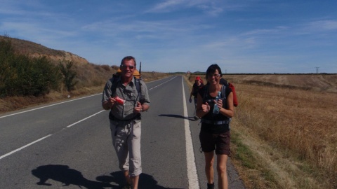 Droga św. Jakuba, nazywana często także po hiszpańsku Camino de Santiago. Fot. Kasia i Jacek Kiełpińscy