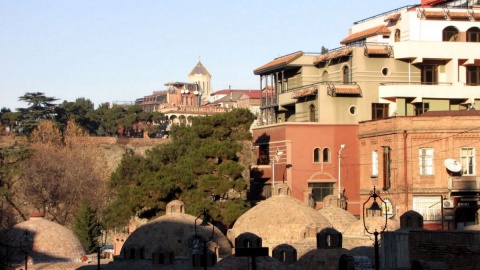 Gruzja: Tbilisi - Stare miasto. Fot. Radosław Kożuszek