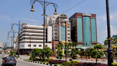 Stolica państwa Brunei - Bandar Seri Begawan. Fot. Radosław Kożuszek