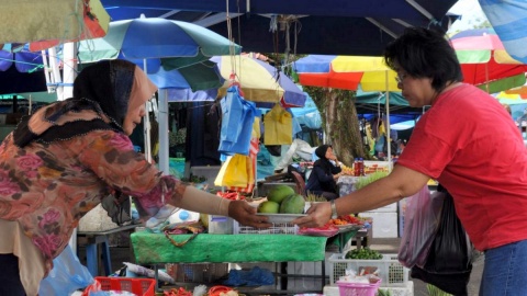 Stolica państwa Brunei - Bandar Seri Begawan. Fot. Radosław Kożuszek