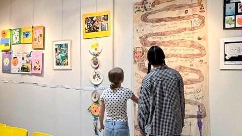 Wystawa dzieci i mlodziezy w „Zachwycie” zorganizowana przez bydgoską „Rozwijalnię”. Fot. nadesłane