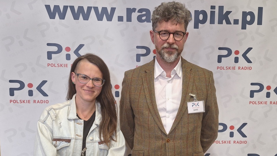 Gośćmi audycji byli Magda Świerczyńska-Dolot i Mikołaj Jarosz/fot: Bogumiła Wresiło