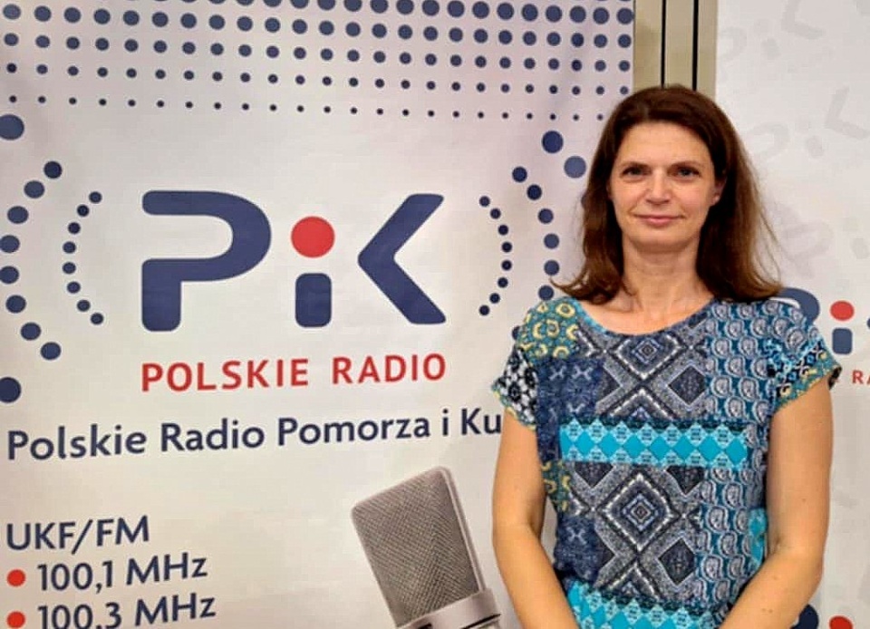 gość w „Radiowym Klubie Rodzica” dr Anna Pniewska - Specjalistka chorób zakaźnych, pediatra. Fot. Bogumiła Wresiło/PR PiK