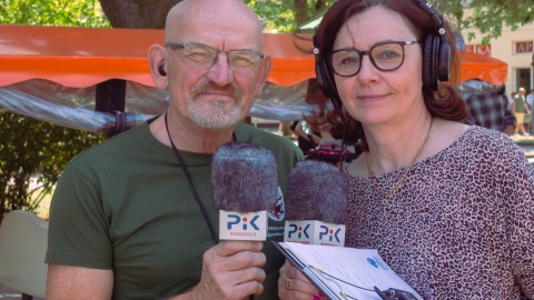Ciechocinek, I po wywiadzie (Fot: Janusz Wiertel)