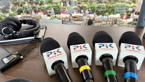 Audycja „Raz na zielono” prosto z Festiwalu Roślin w Grupa Moderator Arenie/fot.: Izabela Langner