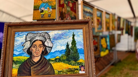 14 sierpnia br. w Brzózkach koło Szubina rozpoczął się trzydniowy Van Gogh Festival. Fot. Izabela Langner/PR PiK