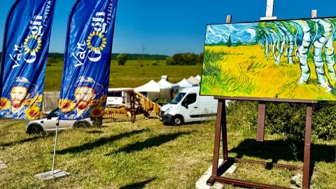 14 sierpnia br. w Brzózkach koło Szubina rozpoczął się trzydniowy Van Gogh Festival. Fot. Izabela Langner/PR PiK