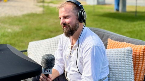 Paweł Marwitz, dyrektor Gminnego Ośrodka Kultury w Unisławiu/fot. Izabela Langner