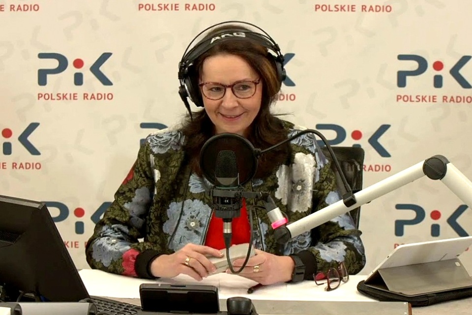 Pierwszy raz w 2023 roku gości i Słuchaczy audycji „Raz na zielono” przywitała Małgorzata Burchardt. Fot. arch. PR PiK