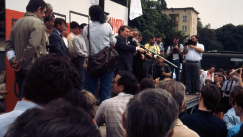 Wiec, Bydgoszcz - 20 maja 1989