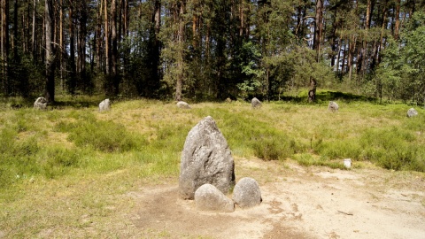 Kręgi kamienne w Odrach - przyjedź i poczuj ich moc. Fot. Henryk Żyłkowski