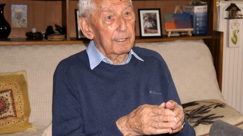 Z wizytą u Komandora Romana Rakowskiego. Fot. Henryk Żyłkowski