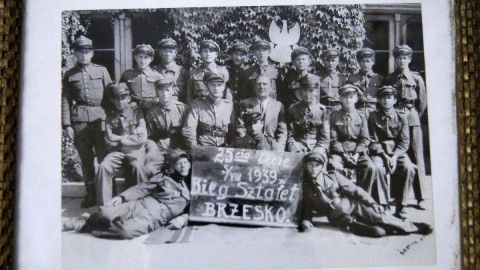 Z wizytą u Komandora Romana Rakowskiego. Fot. Henryk Żyłkowski