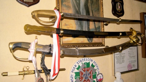 Z wizytą u Komandora Romana Rakowskiego. Fot. Henryk Żyłkowski