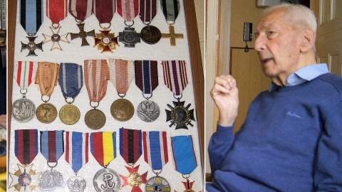 Z wizytą u Komandora Romana Rakowskiego. Fot. Henryk Żyłkowski