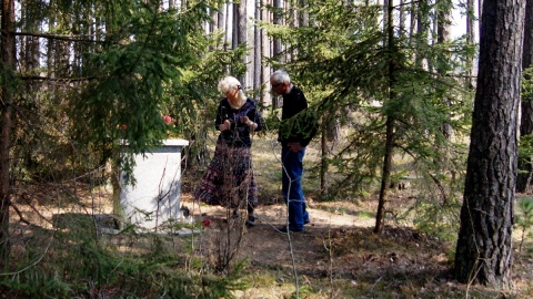 Historia walk Żołnierzy Niezłomnych w Borach Tucholskich w latach 40-tych XX wieku. Fot. Henryk Żyłkowski