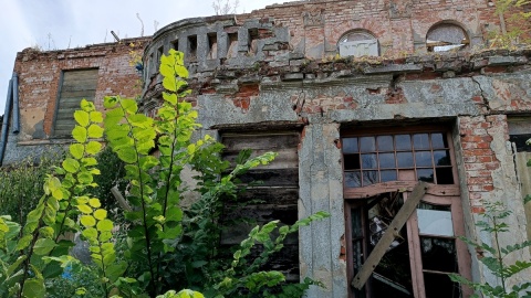 Opowieść o spalonym pałacu w Słupowie. Fot. Żaneta Walentyn/arch. PR PiK