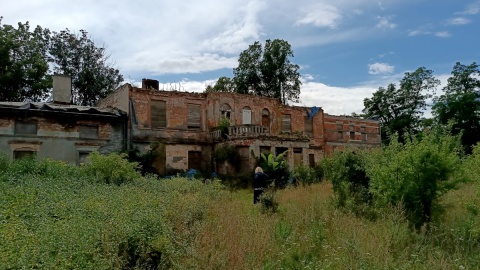 Opowieść o spalonym pałacu w Słupowie. Fot. Żaneta Walentyn/arch. PR PiK