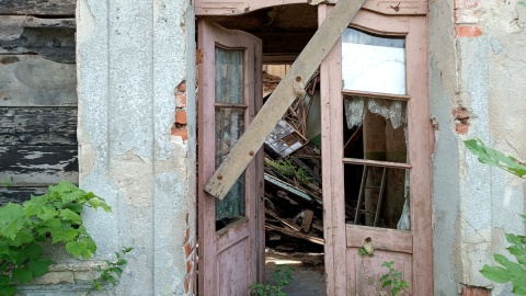 Opowieść o spalonym pałacu w Słupowie. Fot. Żaneta Walentyn/arch. PR PiK