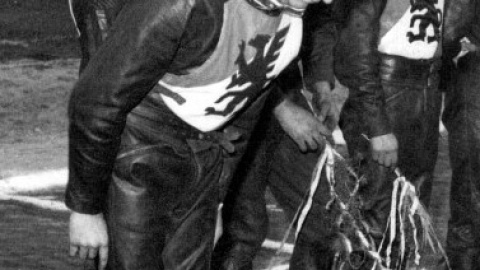 Stanisław Kasa. Fot. Stanisław Kasa i Ryszard Dołomisiewicz. Fot. ze zbiorów Muzeum Solca Kujawskiego