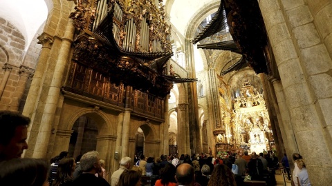 „Camino, czyli droga” - Wewnątrz katedry. Fot. Adriana Andrzejewska-Kuras/arch. PR PiK