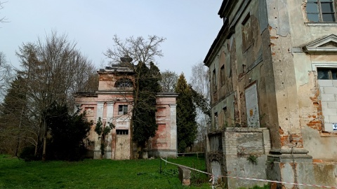 Pałac w Nawrze ma szanse na odrodzenie. Fot. Żaneta Walentyn