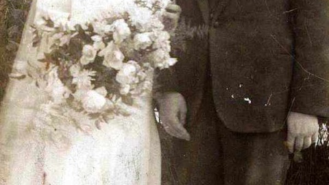 Jan Gulczyński z żoną Klarą, z domu Fifielską. Fot. Michał Zaręba