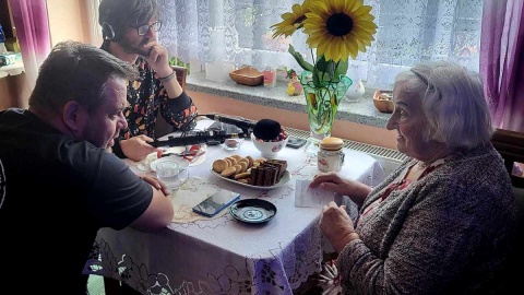 Pani Irena Krach przeżyła Krwawą Niedzielę na Wołyniu. Fot. Michał Zaręba/PR PiK