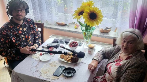 Pani Irena Krach przeżyła Krwawą Niedzielę na Wołyniu. Fot. Michał Zaręba/PR PiK