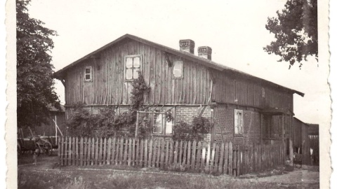 Dom w którym mieszkał sołtys Wrzosów Kazimierz Ruszkowski. Fot. zbiory prywatne