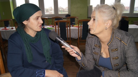 Czeczenka Heda 10 lat temu przyjechała z pięciorgiem dzieci do Polski. Fot. Henryk Żyłkowski