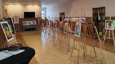 Życie leśne na wystawie fotografii pana Marka Gromka. Fot. Żaneta Walentyn/PR PiK