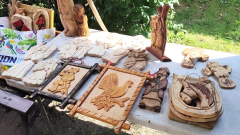 U rzeźbiarza. Fot. Żaneta Walentyn/PR PiK