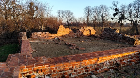 Ruiny zamku Sędziwoja Pałuki w Szubinie. Fot. Żaneta Walentyn/PR PiK