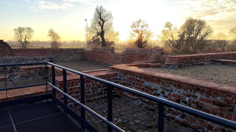 Ruiny zamku Sędziwoja Pałuki w Szubinie. Fot. Żaneta Walentyn/PR PiK