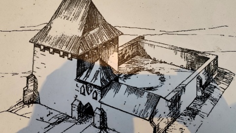 Historia zamku Sędziwoja Pałuki przy ruinach w Szubinie. Fot. Żaneta Walentyn/PR PiK