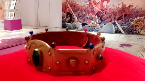 Z wizytą w „Muzeum Początków Państwa Polskiego” w Gnieźnie. Fot. Michał Zaręba/PR PiK