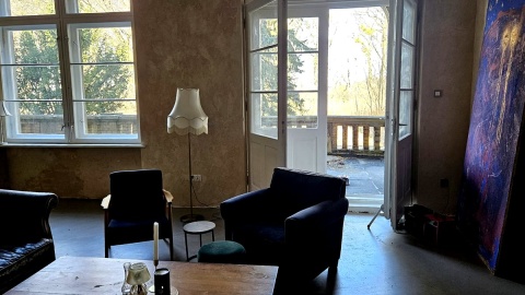 Robert „Balzaq” Markowski próbuje przywrócić pałacowi dawny blask. Fot. Adriana Andrzejewska-Kuras/PR PiK