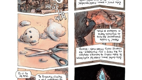 Rysunki do historii Weroniki stworzył Daniel Chmielewski, którego droga życiowa też naznaczona jest trudnymi emocjami/fot. nadesłane