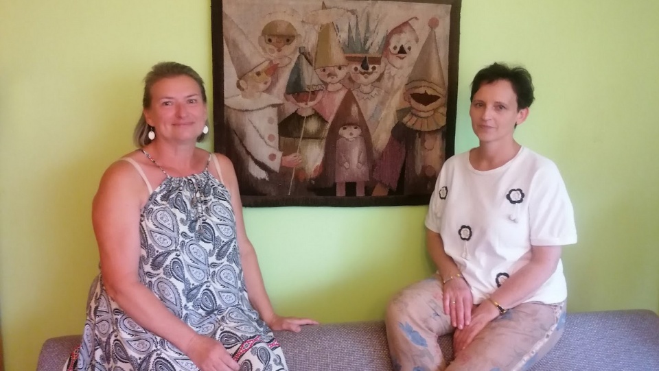 Od lewej: Anna Rekowska i Zofia Milewska/fot. mg