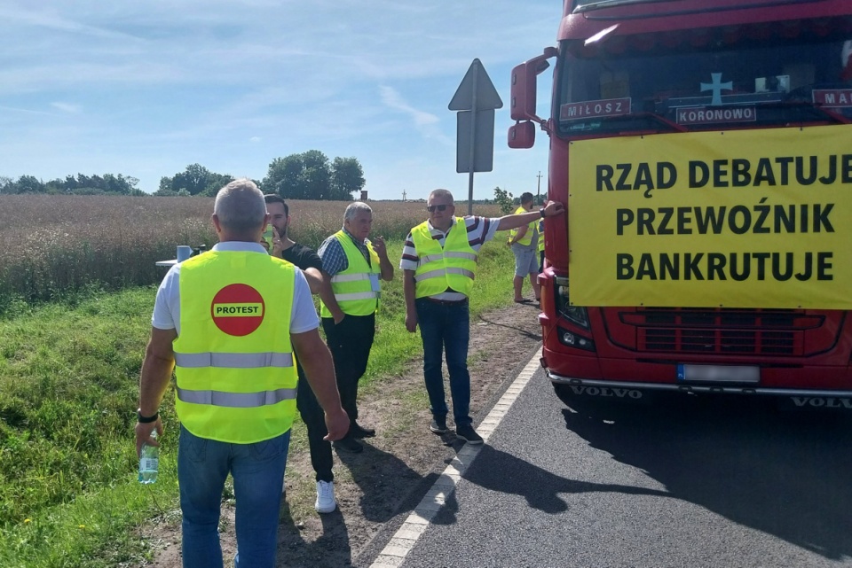 „Przewoźnicy delegowani”. Fot. Żaneta Walentyn