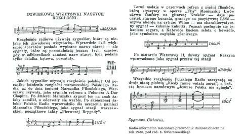 Radio-Informator. Kalendarz-Przewodnik Radiosłuchacza na rok 1938