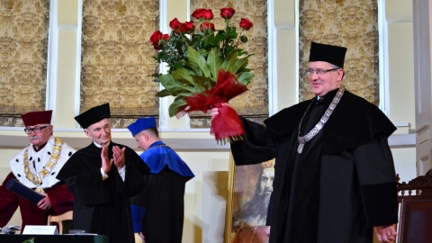 Prezydent RP Bronisław Komorowski Doktorem Honoris Causa UKW. Fot. Ireneusz Sanger