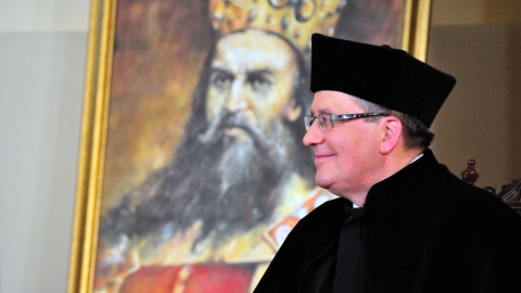 Prezydent RP Bronisław Komorowski Doktorem Honoris Causa UKW. Fot. Ireneusz Sanger