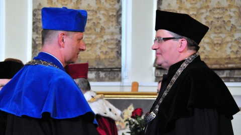 Prezydent RP Bronisław Komorowski Doktorem Honoris Causa UKW. Fot. Ireneusz Sanger