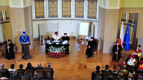 Prezydent RP Bronisław Komorowski Doktorem Honoris Causa UKW. Fot. Ireneusz Sanger