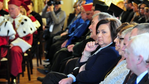 Prezydent RP Bronisław Komorowski Doktorem Honoris Causa UKW. Fot. Ireneusz Sanger