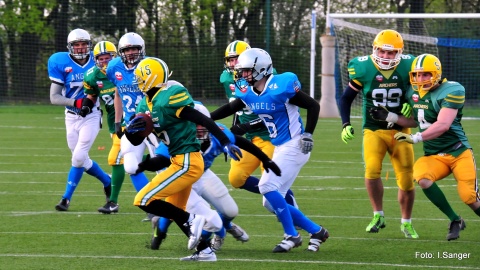 Bydgoszcz Archers - Angels Toruń. Fot. Ireneusz Sanger